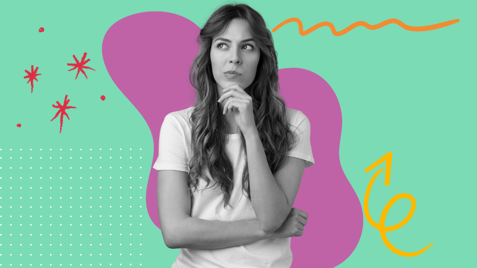 Colorful Scribble Retro Outfit Twitter Image Carousel Ad 1 1