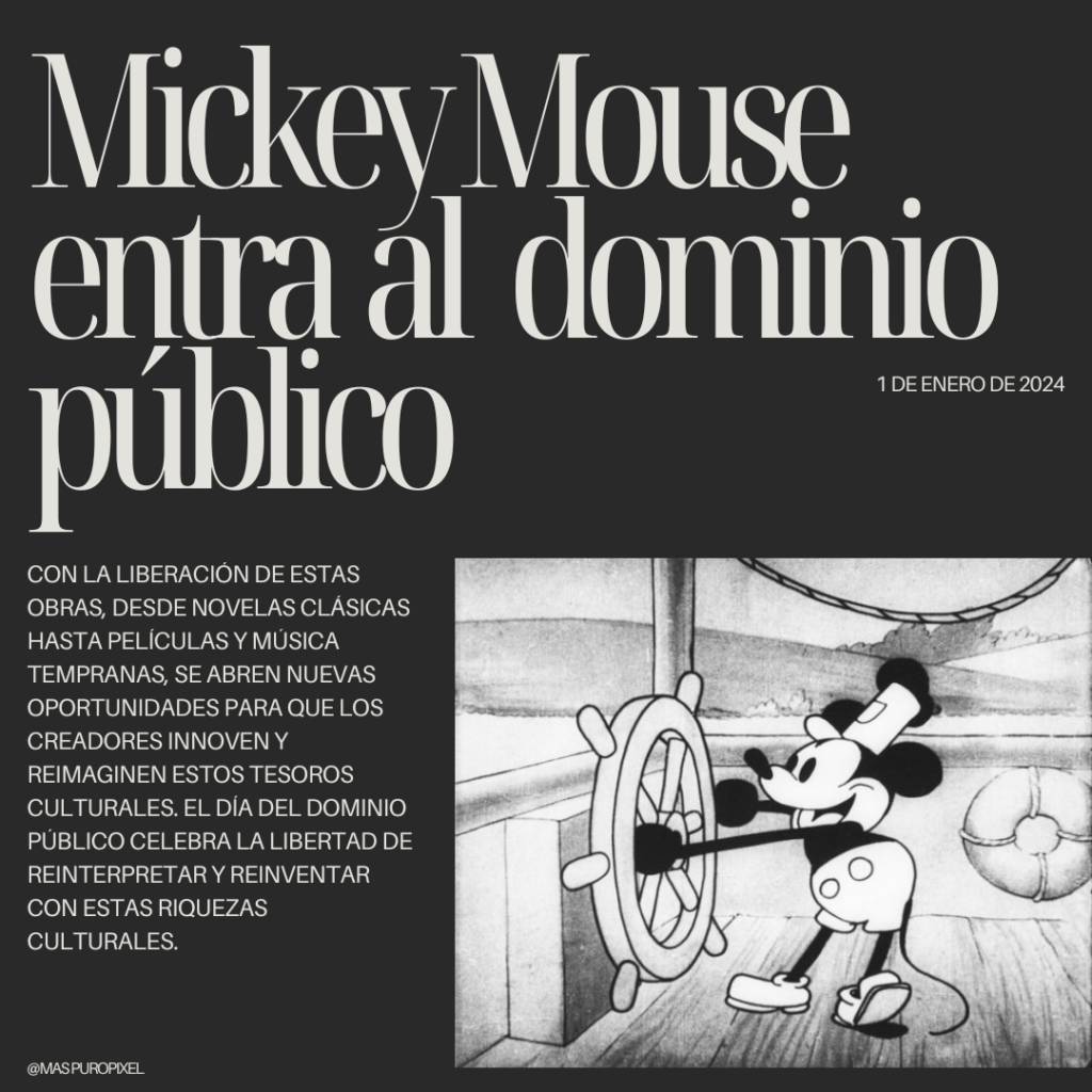Mickey Mouse entra al dominio público el 1 de enero de 2024 7 Mickey Mouse entra al dominio publico
