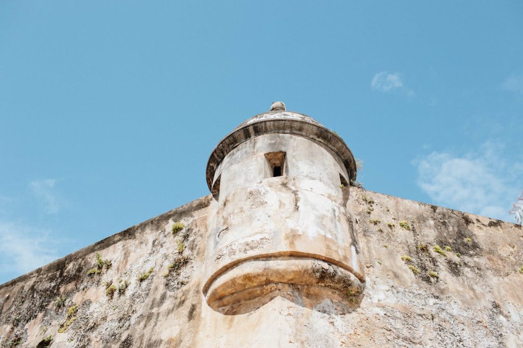 Vista del Castillo El Morro en Puerto Rico