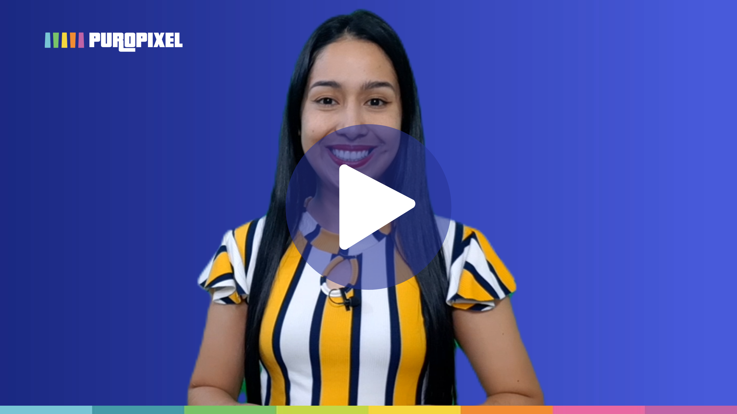 Representante de Alzademy hablando en video sobre negocios en Puerto Rico.